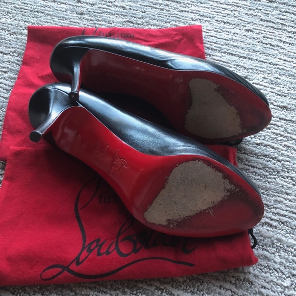 Christian Louboutin Very Prive Lady Peep Toe Pump - Picture 5 of 6